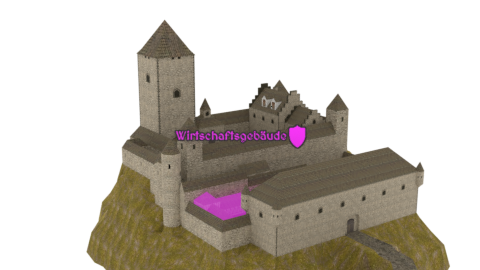 Die Wirtschaftsgebäude