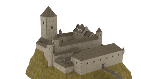 Das 2D-Burgmodell